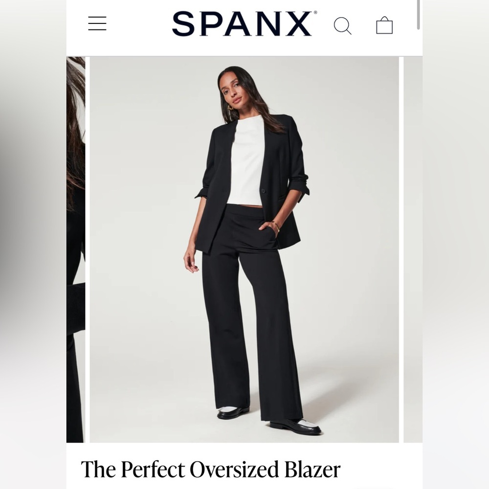 Spanx perfect oversized blazer